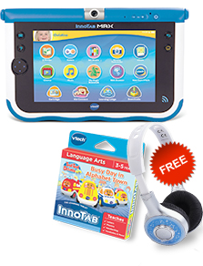InnoTab MAX Bundle with FREE VTech Headphones and Your choice of Learning Software